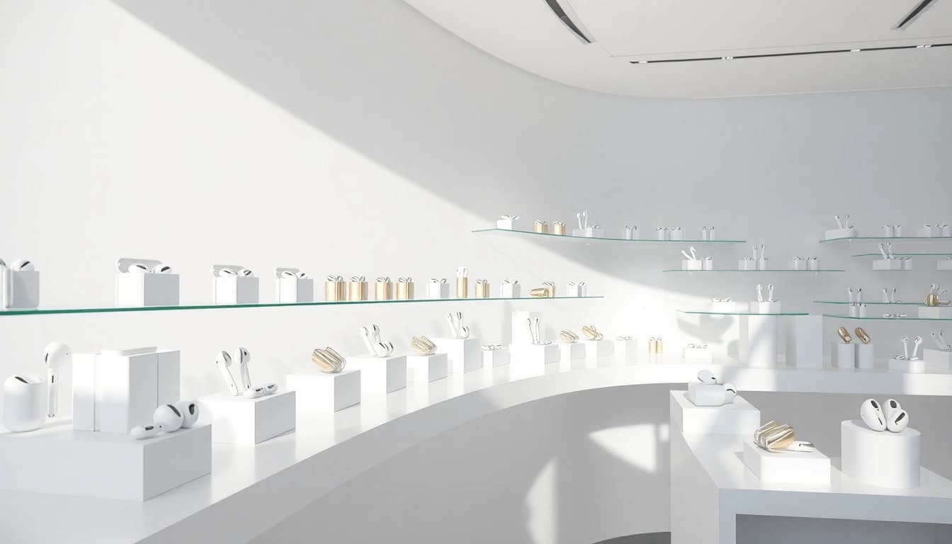 Showcasing Liquidation Apple AirPods Max – 20 Units (Massive ROI) on display in a professional retail setting.