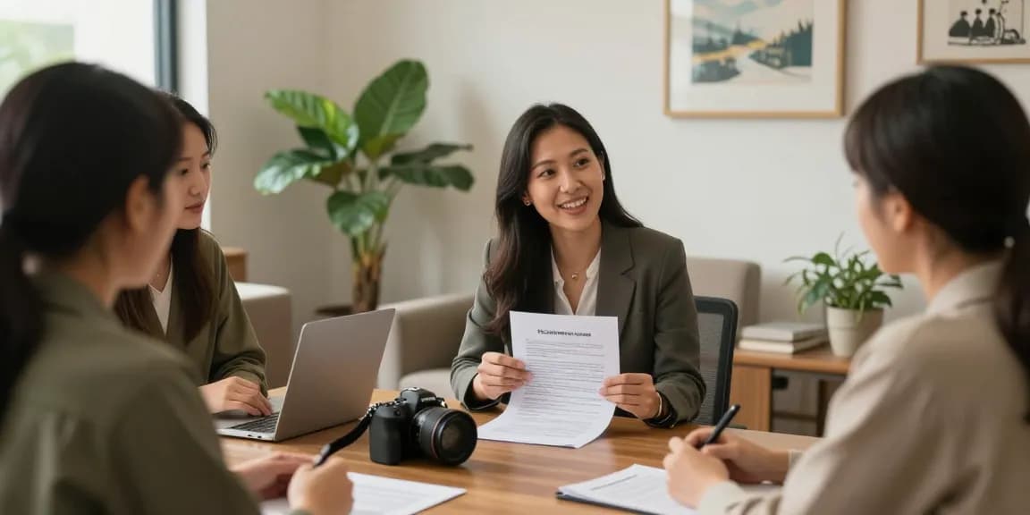 Local financial advisor providing trusted guidance to clients in a professional office setting.