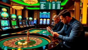 Experience thrilling betting action at https://keobongda2.vip/ with gamblers strategizing and rolling dice.