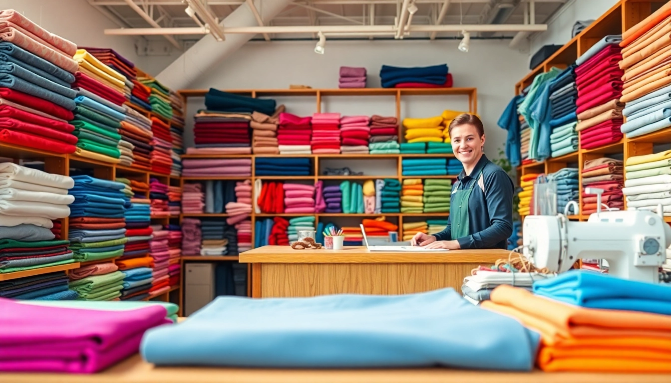 Bekijk stoffen winkel online met een warm welkom en kleurrijke stoffen in de aanbieding.